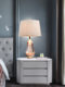 Nordic Light Luxury Glass Table Lamp Creative Designer Room Hotel Japanese Bedside Post-Modern Luxury Decorative Table Lamp