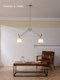 Postmodern Long-Arm Swing-Arm Restaurant Pendant Light Bauhaus Designer Studio Movable Hanging Reading Lamp