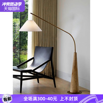Yiju Lighting New Fishing Lamp Living Room Floor Lamp Nordic Sofa Next Tea Room Japanese Advanced Design Vertical Lamp