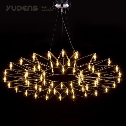 Nordic Simple Modern Creative Personality Hotel Bar Bar Cafe Western Restaurant LED Flash Designer Chancellor