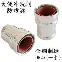 High quality copper stool self-closing delay flushing valve antifouling device Squat toilet horizontal flushing valve buffer muffler