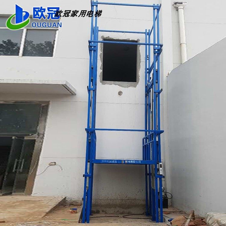 Two-track Hydraulic Rail Lift Elevator Monrail Lifter Simple Preventive Fall Lift Lift