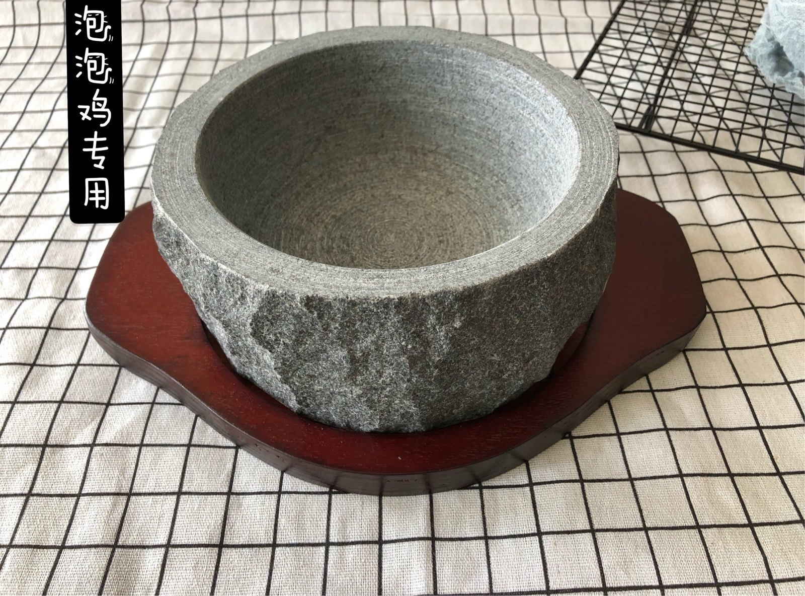 Hot style Bubble Chicken Stone Pot Stone Bowl Commercial Rough Natural Noodle Boiling Pot Sprinkles Mr. Ji GE Chicken Mibimbap Rice