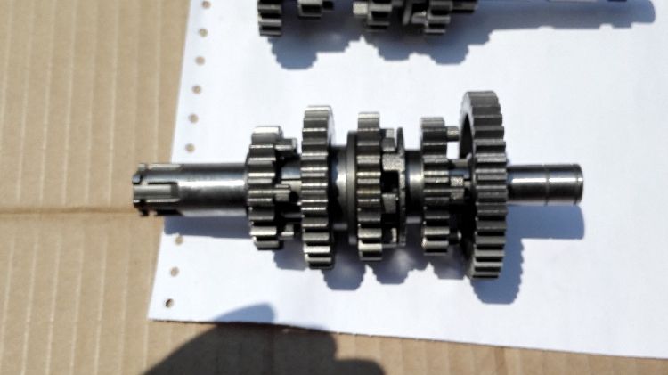 Áp dụng cho việc thi công xây dựng xe máy JS125-7C bánh răng trục chính và trục phụ và hộp số trục phụ - Xe máy Gears nhông sên xe máy	