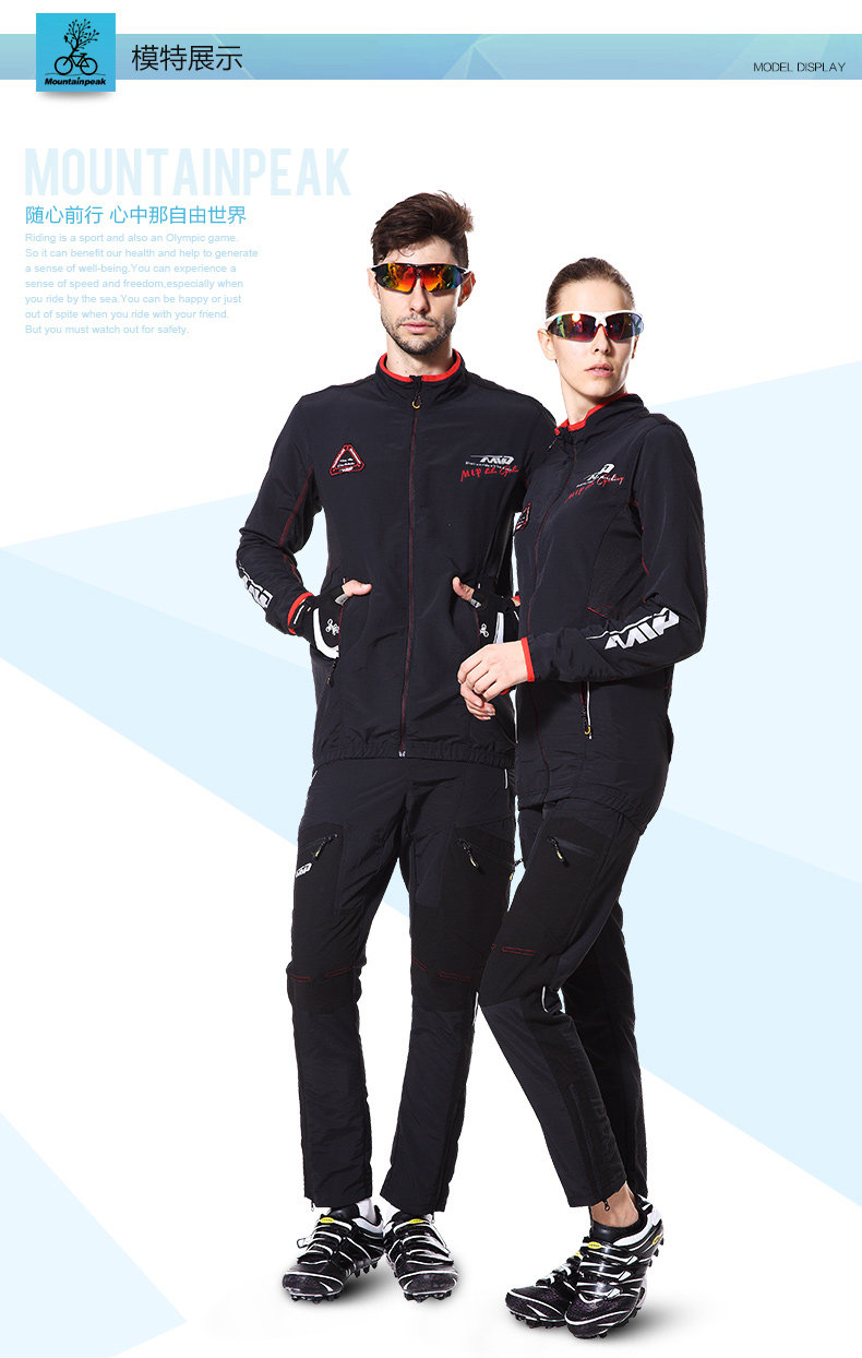 Tenue de cyclisme mixte MOUNTAINPEAK - Ref 2230145 Image 8