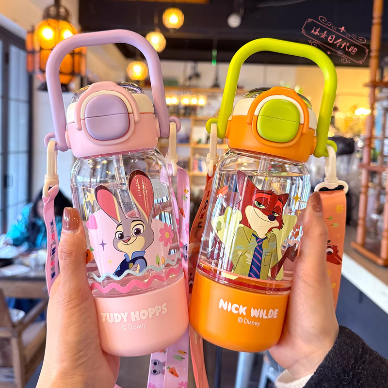 Japan's Zootopia Judy Nick Children's Water Bottle for Girls 2026 New Model Boys' School-Specific Straw Cup Japan's Zootopia Judy Nick Children's Water Bottle for Girls 2026 New Model Boys' School-Specific Straw Cup