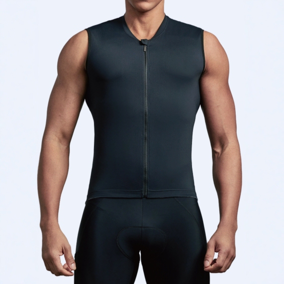 Cycling Outdoor Sweat-Wicking Vest Elastic Sports Shirt