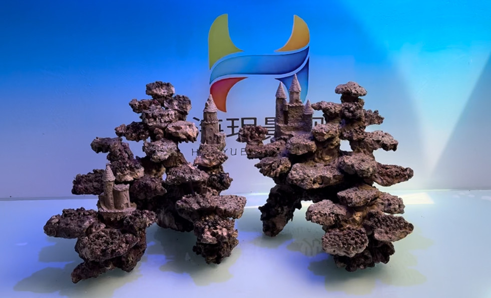 1米海缸活石造景双岛设计推荐｜自由摆放+平台充足，水族造景爱好者的梦中情景-水族服务-淘宝好物网