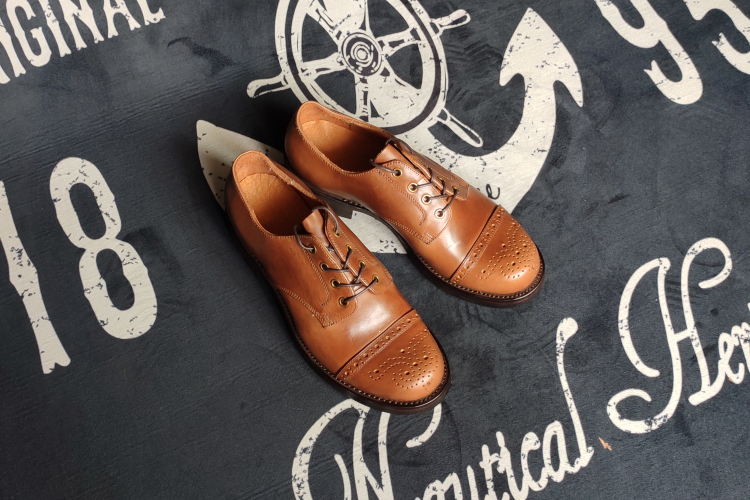 41 yards spot HORWEEN whisky color CXL low-top JULIAN Goodyear structural tooling shoes and boots