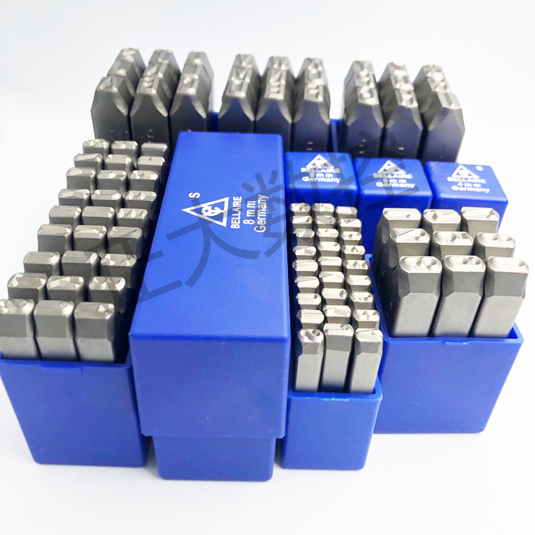 BELLAIRE body digital English steel word code steel word head digital punch letter steel number