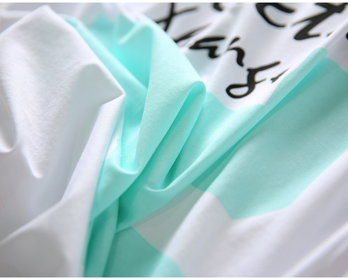の [TX192779MG] cười Han Tòa graffiti letter in áo mất trắng lỏng hoang dã T-Shirt nữ mùa hè áo thun nữ tay lỡ