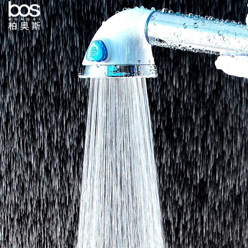 Boos pressurized shower sprinkler head home shower shower head pressurized rain shower hose set single head