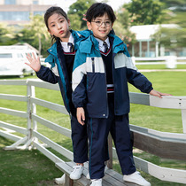 Kindergarten garden clothes spring and autumn suits first and second grade childrens class clothes sportswear long sleeves primary school uniforms autumn clothes