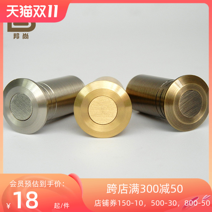 (Italy Bangshang) pure copper dust cover light and dark plug device anti-sand flat hole device green bronze gold and silver