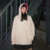 2018 phiên bản Hàn Quốc mới của hip hop cotton quần áo mùa đông của phụ nữ Harajuku bf lỏng dụng cụ retro áo khoác len đường phố áo phao cho người béo Bông
