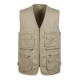 Mùa xuân và mùa thu mẫu mới cotton đa túi XL chụp ảnh câu cá nhiều túi trung niên vest nam vest áo thun nam body