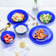 Imported duralex tempered glass cup bowl plate tableware combination soup bowl plate plate heat-resistant colored water cup soup plate bowl