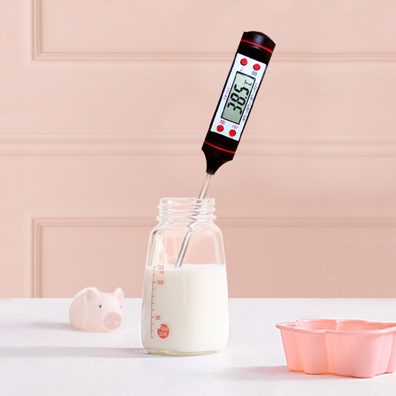 Household thermometer food measuring milk water thermometer kitchen oil temperature high-precision electronic baking thermometer frying commercial