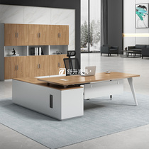 Boss Desk Desk Brief Modern Table And Chairs Portfolio Manager Desk Big Bandae President Office Workers Desk Single