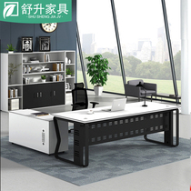 Boss office table and chair combination simple modern manager manager desk single large class Workbench President work table