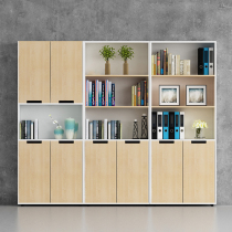 Shanghai office furniture office filing cabinet file cabinet wooden simple modern filing cabinet storage cabinet bookcase