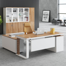 Boss desk office furniture combination simple modern panel master table single manager table simple and modern