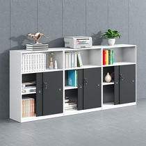 Office Partition Cabinet Push-and-pull Door Company Cabinet Dwarf Cabinet Wood Information Cabinet Printed Cabinet File Side Cabinet