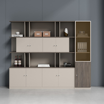 Office Filing Cabinet Information Cabinet Bookcase Brief Modern Disposal Cabinet Free Combination Background Cabinet Wood Locker