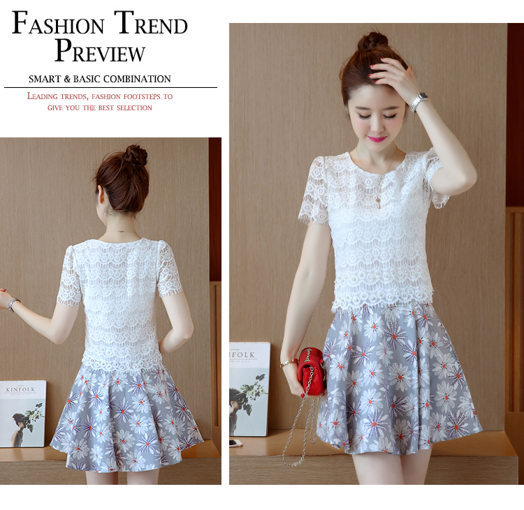 Ngắn tay áo ren nữ mùa hè mới mỏng áo sơ mi ngắn chiffon đáy áo với váy dài hàng đầu áo ký giả nữ