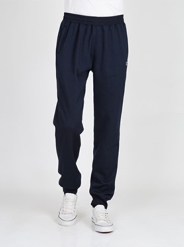 Mùa thu và mùa đông nam béo cộng với nhung dày lỏng mồ hôi nam cotton cộng với phân bón XL kín miệng quần tây nam giản dị quần áo thể thao nam big size akyoo
