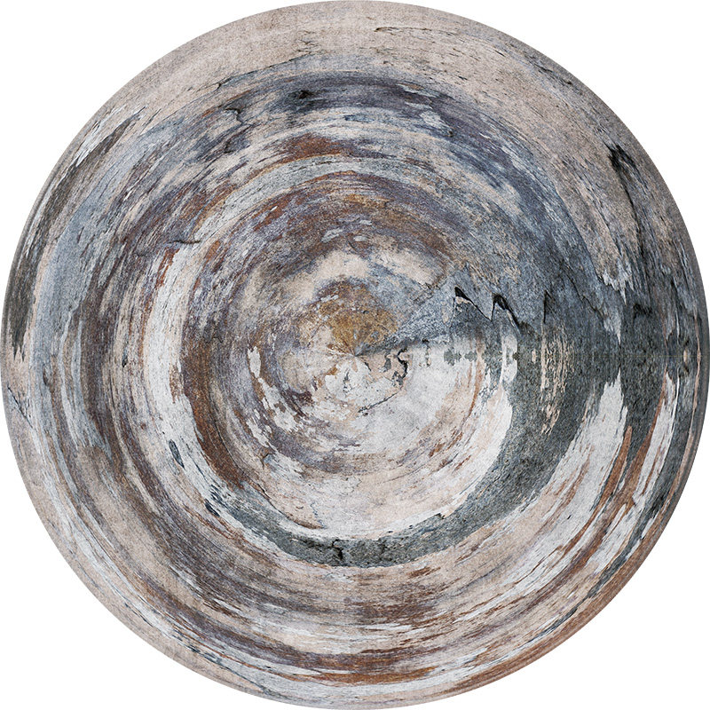 Modern minimalist round crystal velvet carpet Nordic ins style living room bedroom coffee table mat home gray bedside mat