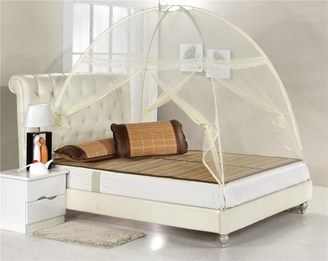 Fully automatic installation-free yurt mosquito net magic mosquito net dome zipper magic yurt
