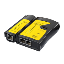 Network cable tester line tester POE network detector engineering household rj45 network cable crystal head multi-function test network cable broadband signal line finder tool line tester professional continuity check