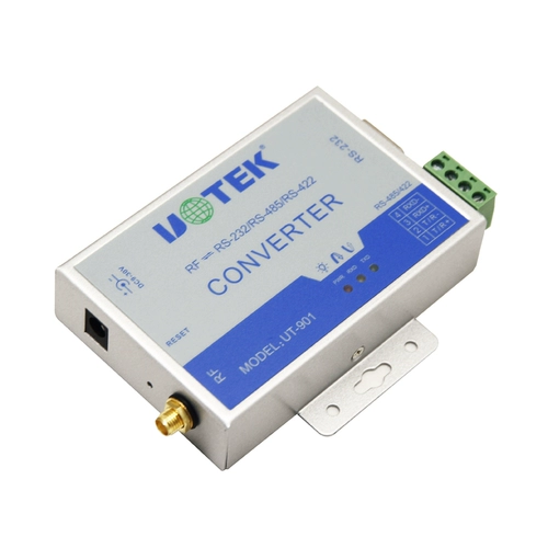Yutai UT-901 беспроводной последовательный приемопередатчик с антенной RF до RS232/485/422 Цифровой модуль связи RS485 Network RS422 Приемник для сетевого кабеля Modbus