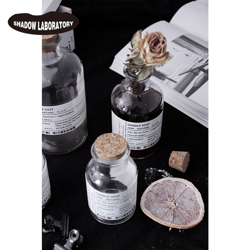 ins Nordic wind transparent colorless home vase chic pendulum flapping prop transparent hydroponic home vase hem