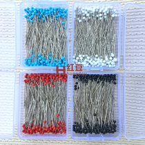 Three-dimensional cutting patchwork special bead pin ceramic needle small bead head color pin sewing diy handmade material