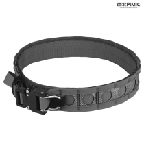 Bison Light Weight Camouflaw Belt Waist Seal Molle Hanging Load Tactical Quick Off Metal Buckle Inside And Outside Double Belt