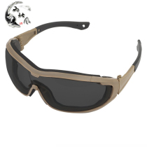 Lunettes coupe-vent tactiques dextérieur Rat avec lunettes à sangle fixe lunettes de soleil et lunettes anti-UV pour cyclisme