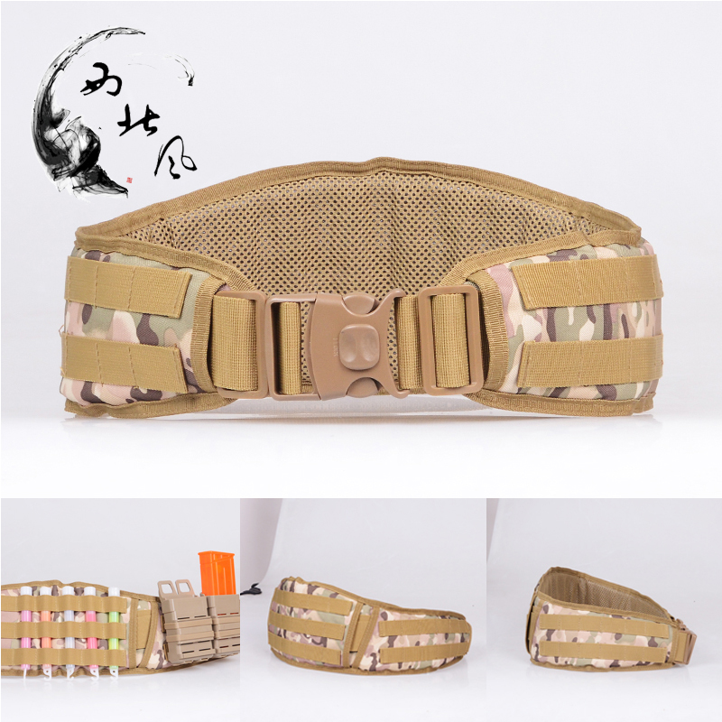 Northwest wind army fan tactical Molle waist cover multi-function outdoor real CS load belt Baby bag y-belt drop