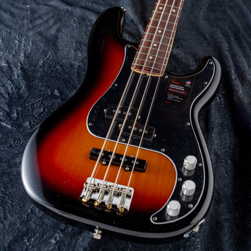 Fender American-Made Performer Pbass Jbass Jzmstr Rosewood Electric Bass