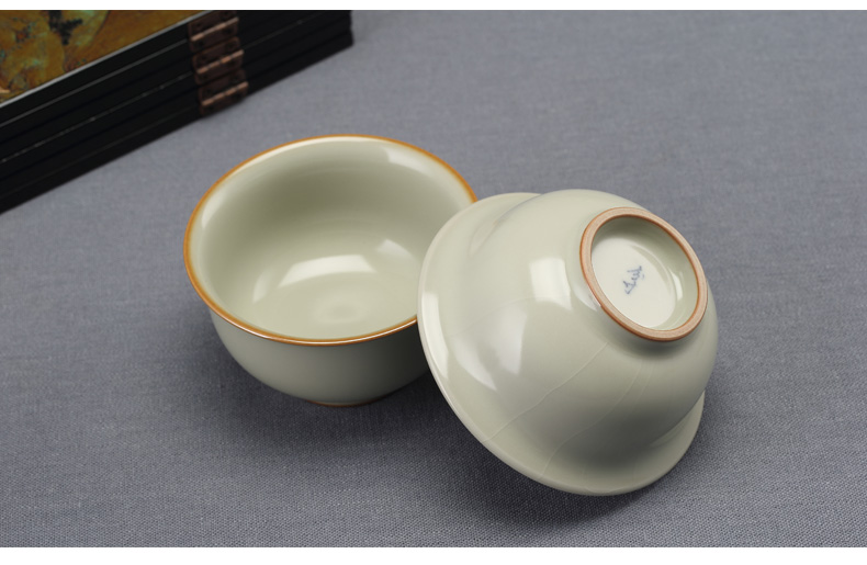 Jingdezhen ceramic cups manually measured your up sample tea cup slicing can raise the master cup from the single CPU