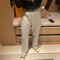 BROTHER Autumn Mens Gray Joker Fashion Straight Pants 21 Korea Light Cozy Comfortable Casual Pants