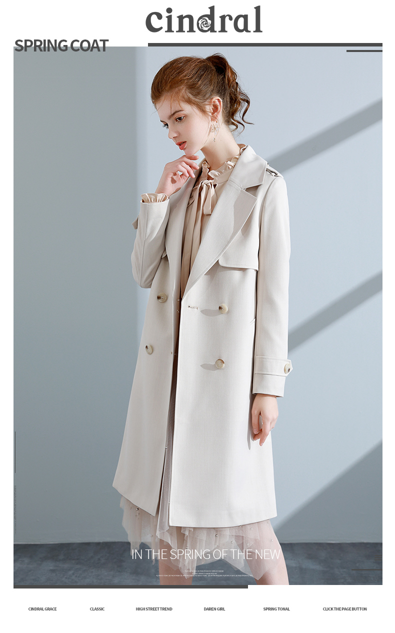 Trench pour femme en Polyester - Ref 3227336 Image 7