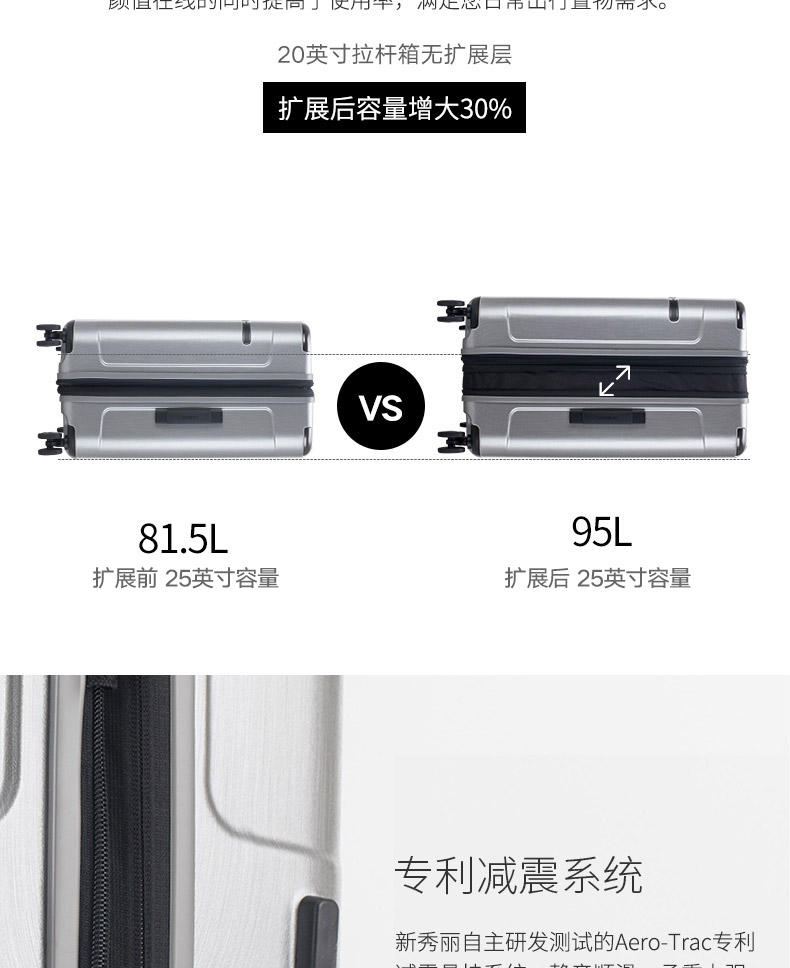 Samsonite Samsonite Xe đẩy Case DC0 Du lịch Hành lý Kinh doanh nội trú Hộp du lịch Universal Wheel vali sakos