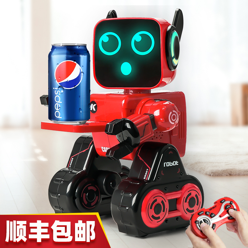 Robot Kids Toy Boy Little Smart Conversation Remote Control Programming Early Church Dancing Electric Robot Girl