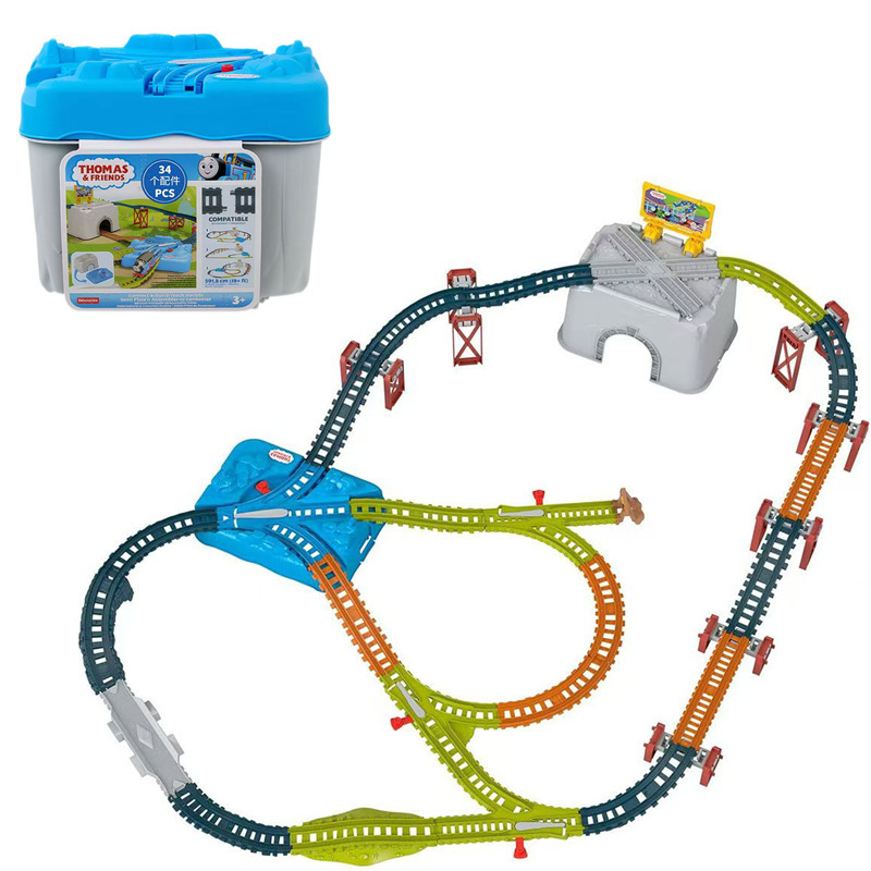 Thomas and Friends Cave Track Builder Storage Bucket Set Track Expansion Pack Children's Toy Hnp81 Thomas and Friends Cave Track Builder Storage Bucket Set Track Expansion Pack Children's Toy Hnp81