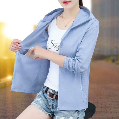 Летняя одежда для защиты от солнца, тонкий лонгслив, дышащий кардиган, защита от ультрафиолета