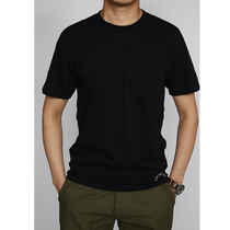 Regular agent spot NYC American cotton SCHOTT NYC mens V-neck round neck pocket T-shirt 3133036