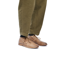  ELIA MAURIZI Italys new favorite 46-year-old factory handmade leather shoes Derby shoes 8556