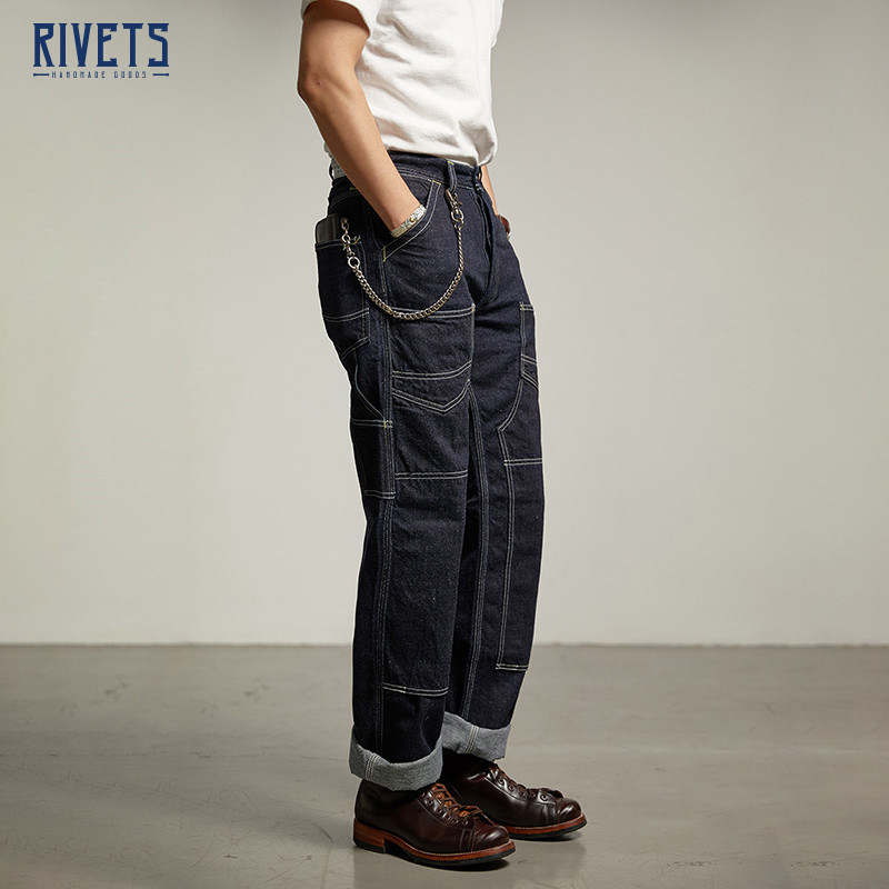 FREEWHEELERS classic downhole work pants original cow jeans regular agent 1912004